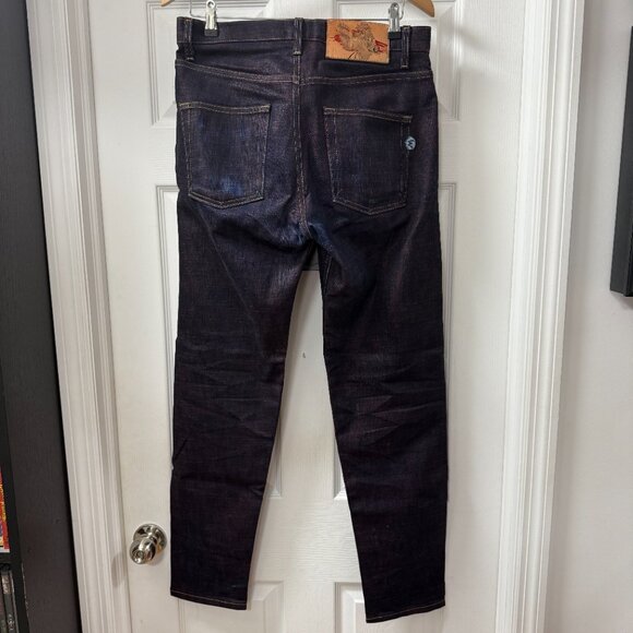 Street Fighter x Naked & Famous Ken Shoryuken Selvedge denim jeans size 30 Easy - Picture 2 of 16